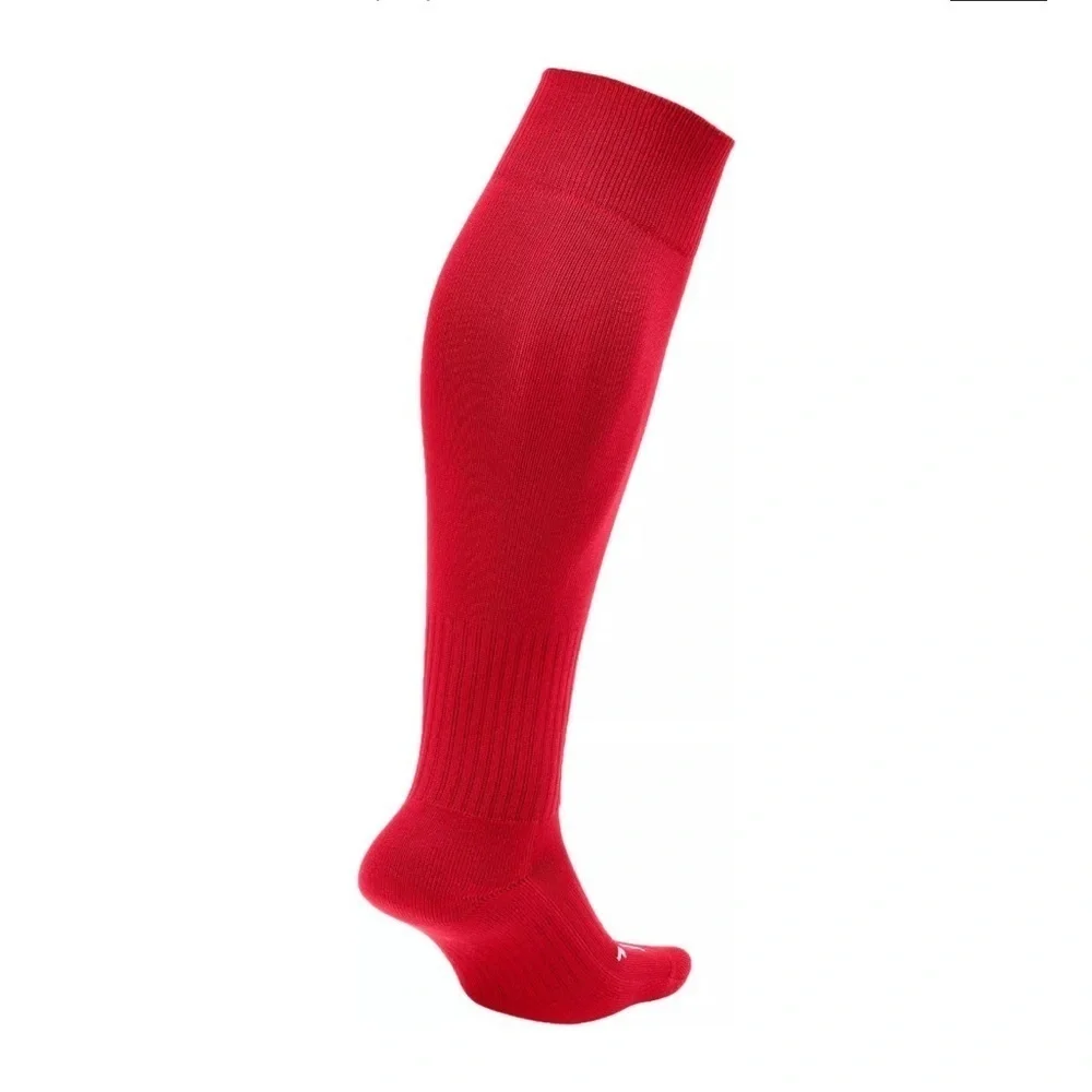 Nike Adult Classic II Cushion Over-the-Calf Soccer Socks Small University Red